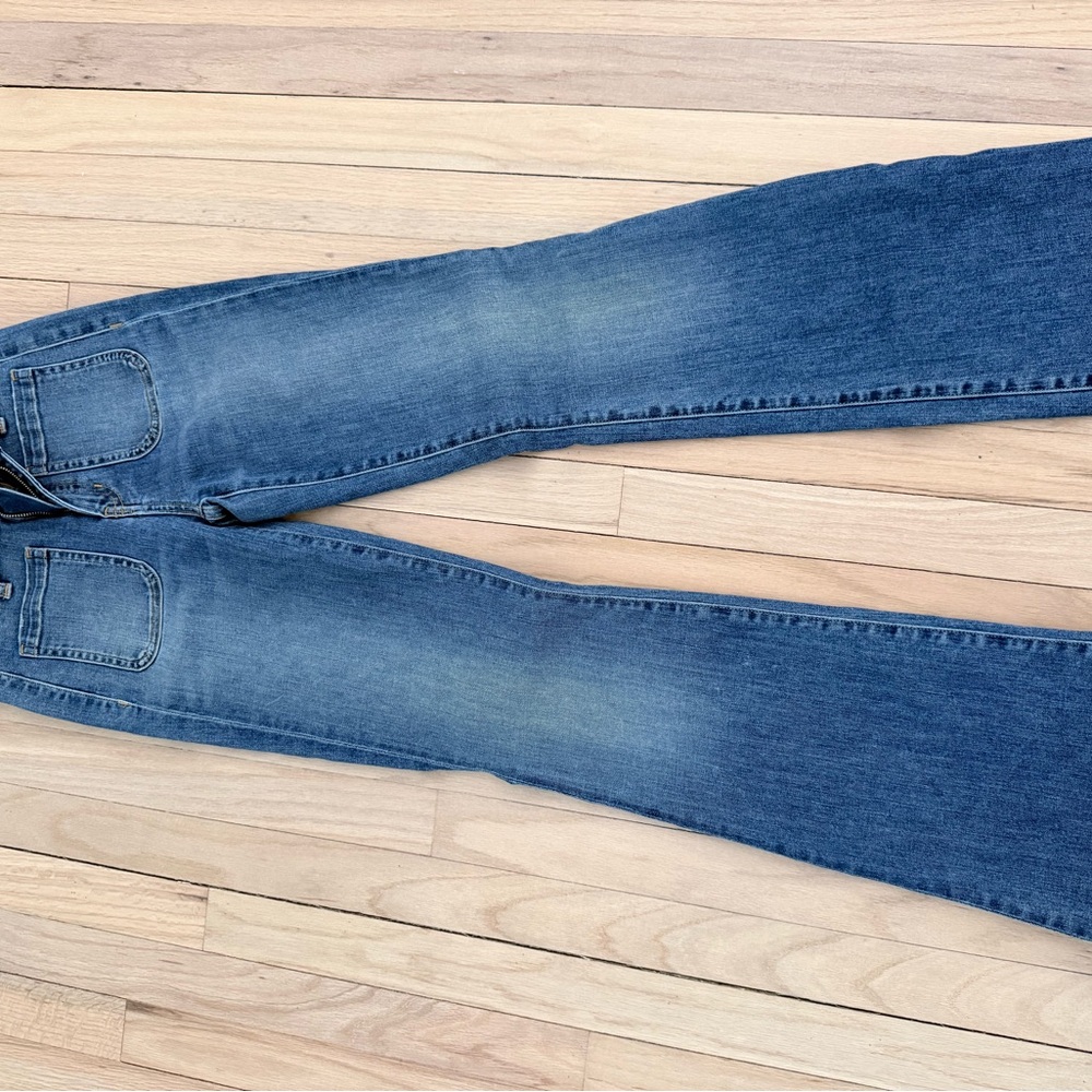 Veronica Beard Blue Boot Cut Jeans